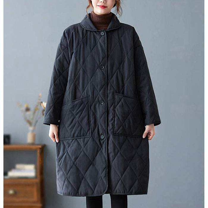 キルティングコート レディース 通販 コート 羽織り アウター ロングコート 中綿コート 中綿ジャンパー ジャケット 防寒コート シンプル キルティングコート |  | 03