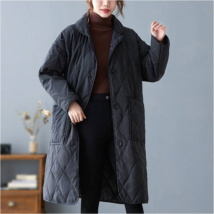 キルティングコート レディース 通販 コート 羽織り アウター ロングコート 中綿コート 中綿ジャンパー ジャケット 防寒コート シンプル キルティングコート |  | 06