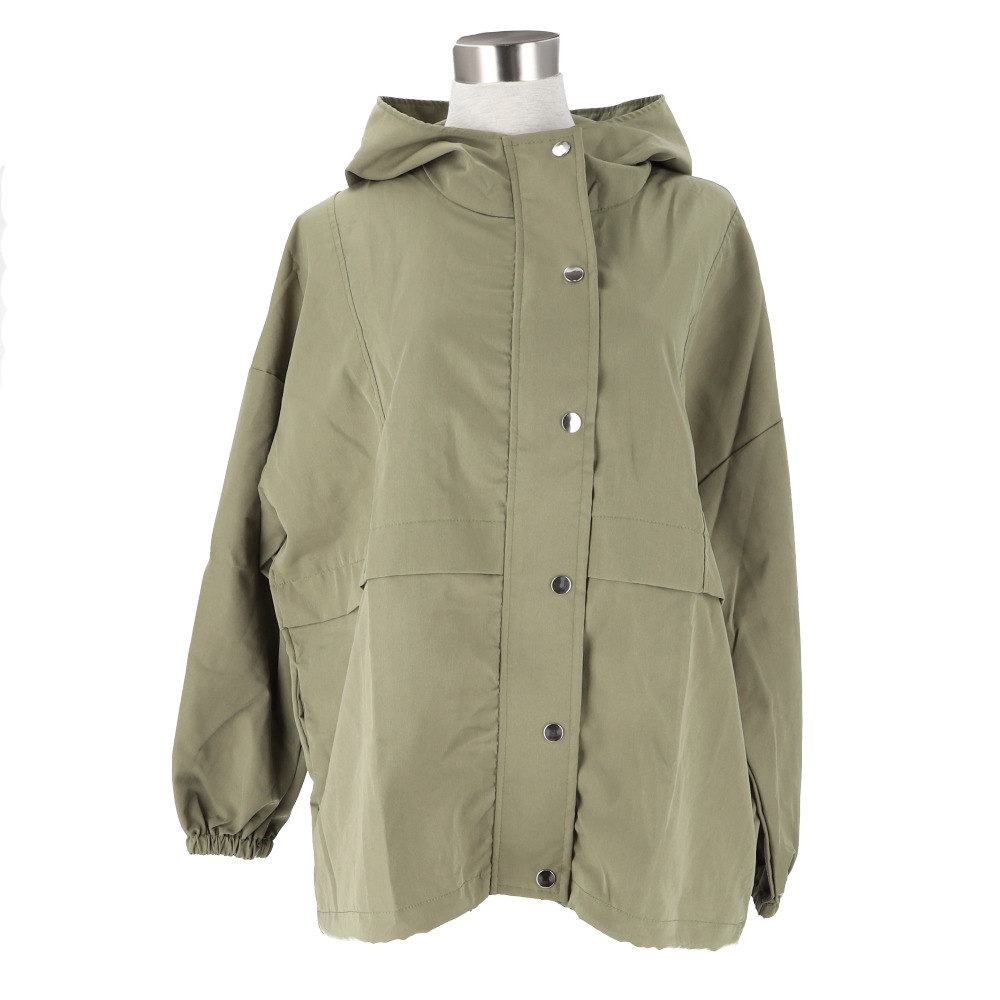 パーカー 通販パーカー レディース マウンテンパーカー アウター ジャケット 羽織り ブルゾン 長袖 フード付き 通勤 通学 カジュアル シンプル 無地 春 パーカー | ブランド登録なし | 03