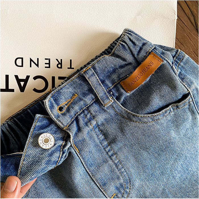 デニムパンツ キッズ ワイドデニム 通販 ワイドパンツ ジーパン ジーンズ 長ズボン ロングパンツ カジュアルパンツ ズボン 女の子 男の子 子供服  デニムパンツ |  | 13