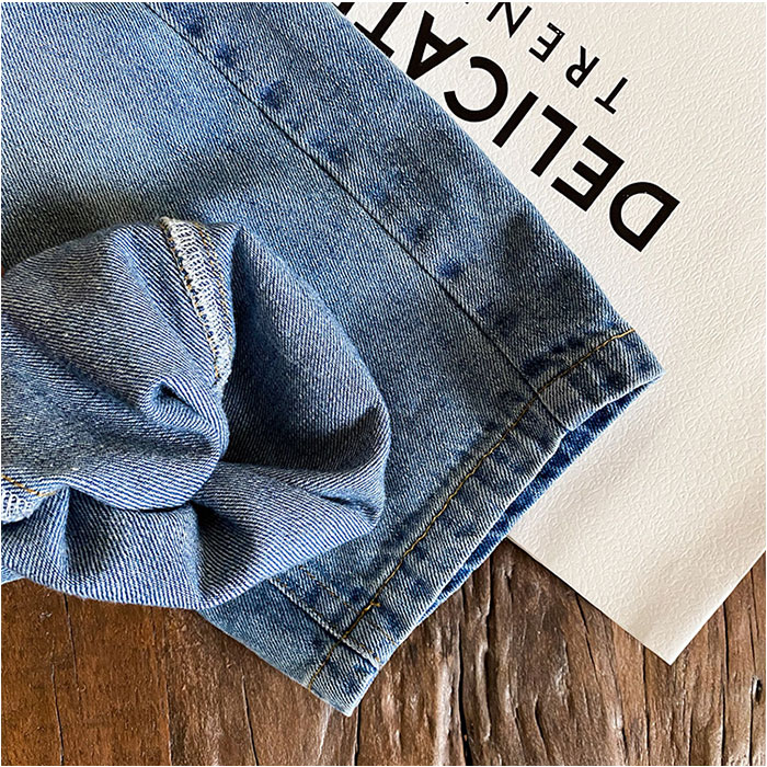 デニムパンツ キッズ ワイドデニム 通販 ワイドパンツ ジーパン ジーンズ 長ズボン ロングパンツ カジュアルパンツ ズボン 女の子 男の子 子供服  デニムパンツ |  | 15