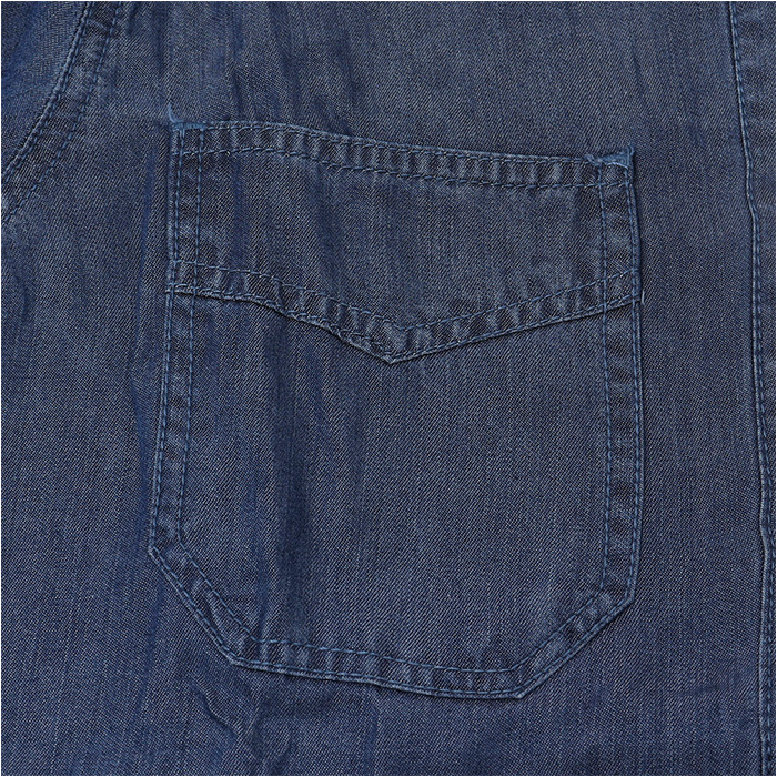 デニムシャツ レディース 長袖 デニム 通販 シャツ ダンガリーシャツ ボタンシャツ 羽織り 羽織 ブラウス ダンガリー 重ね着 前開き 襟付き デニムシャツ |  | 13