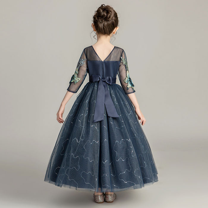 ドレス 子供 通販 キッズドレス 子供ドレス 女の子 発表会 子供ワンピース ロングドレス フォーマルドレス ワンピース 子ども キッズ チュール レース ドレス |  | 09