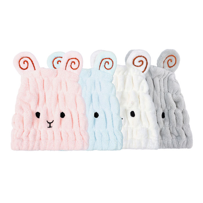 タオルキャップ 子供 スイミング 2個セット 通販 ヘアタオル ヘアキャップ ヘアターバン ドライキャップ 女の子 男の子 タオルドライ お風呂上り タオルキャップ | ブランド登録なし | 04