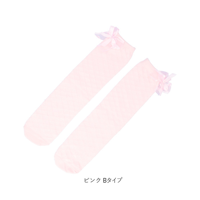 ハイソックス 女の子 リボン フォーマル キッズ 通販 ニーハイソックス 靴下 くつ下 メッシュ ロング ソックス キッズ 綿 くしゅくしゅ かわいい ハイソックス | ブランド登録なし | 20