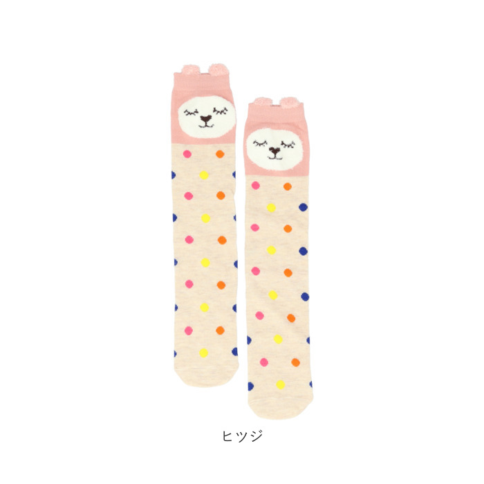 ハイソックス 動物 キッズ 通販 ニーハイソックス 靴下 くつ下 ソックス ロング 厚手 暖かい 綿 キッズ 女の子 男の子 子供 子ども こども 冬 秋 ハイソックス | ブランド登録なし | 20