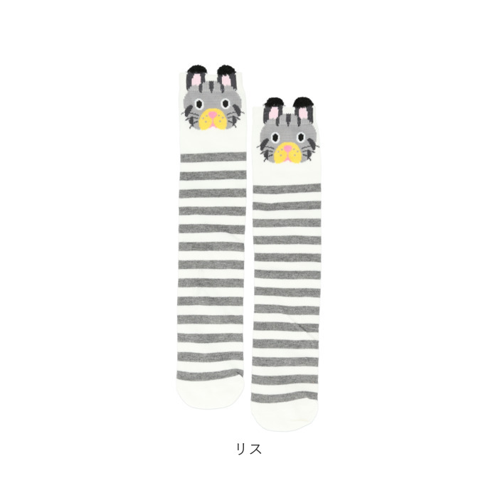 ハイソックス 動物 キッズ 通販 ニーハイソックス 靴下 くつ下 ソックス ロング 厚手 暖かい 綿 キッズ 女の子 男の子 子供 子ども こども 冬 秋 ハイソックス | ブランド登録なし | 16