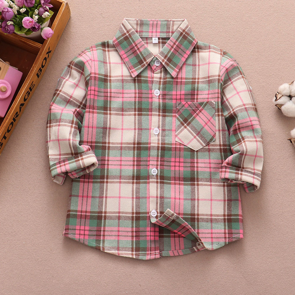 ネルシャツ キッズ 通販 子供 こども 子ども ジュニア 長袖 長そで チェックシャツ 秋 冬 男の子 女の子 襟付き シャツ 子供服 子ども服 可愛い ネルシャツ | ブランド登録なし | 08