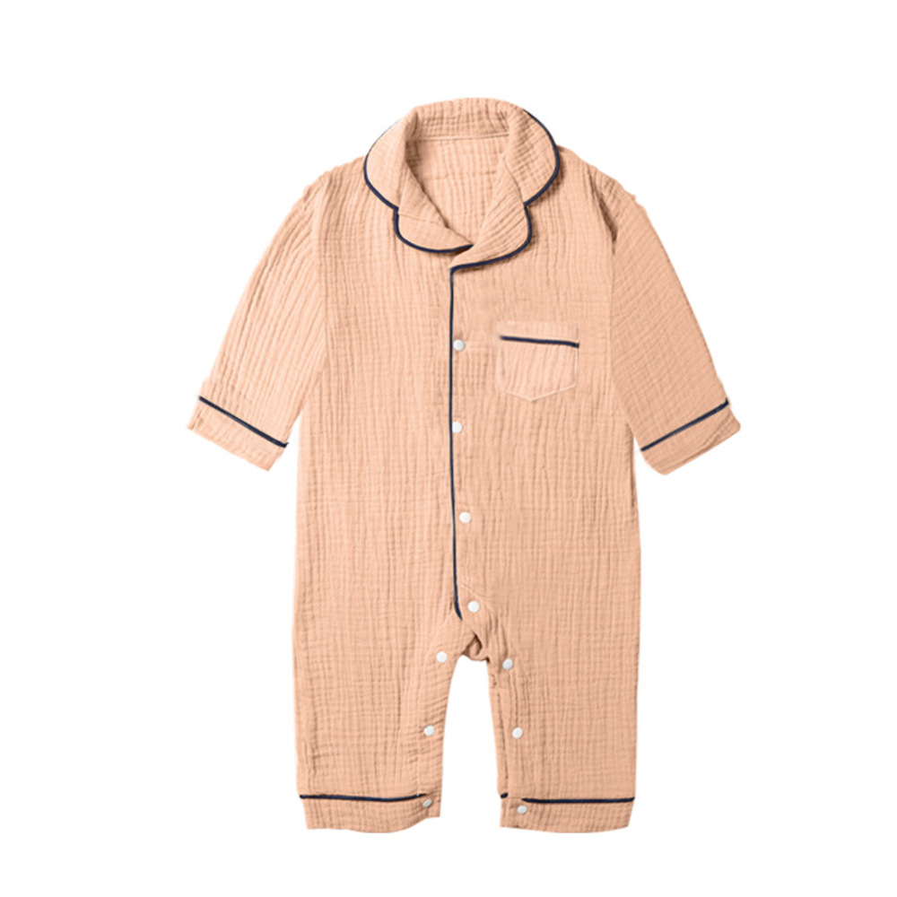 ロンパース パジャマ 前開き 通販 カバーオール ルームウェア 新生児服 ベビーパジャマ ベビー服 子供服 ベビー 長袖 襟付き 新生児 赤ちゃん ロンパース | BACKYARD FAMILY | 03