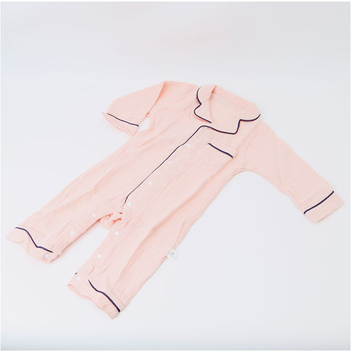 ロンパース パジャマ 前開き 通販 カバーオール ルームウェア 新生児服 ベビーパジャマ ベビー服 子供服 ベビー 長袖 襟付き 新生児 赤ちゃん ロンパース | BACKYARD FAMILY | 11