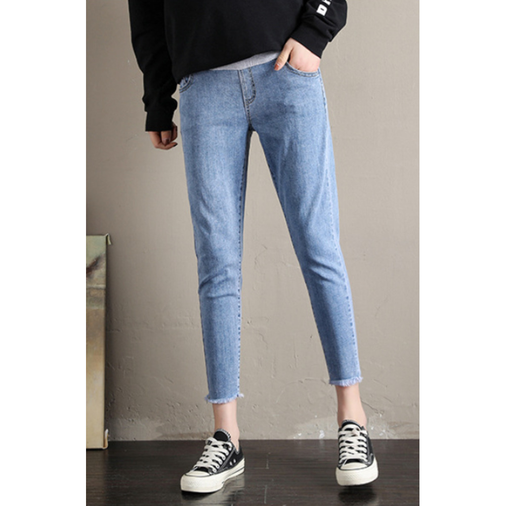 マタニティパンツ デニム 通販 マタニティー 服 マタニティウェア パンツ 妊婦服 レギパン レギンス デニムパンツ ズボン ボトムス 産前産後 マタニティパンツ | BACKYARD FAMILY | 03