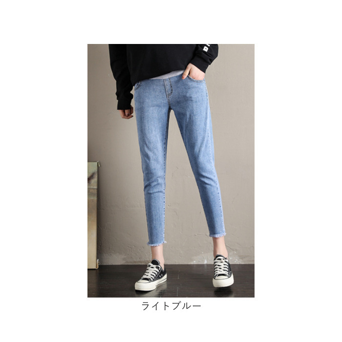 マタニティパンツ デニム 通販 マタニティー 服 マタニティウェア パンツ 妊婦服 レギパン レギンス デニムパンツ ズボン ボトムス 産前産後 マタニティパンツ | BACKYARD FAMILY | 19