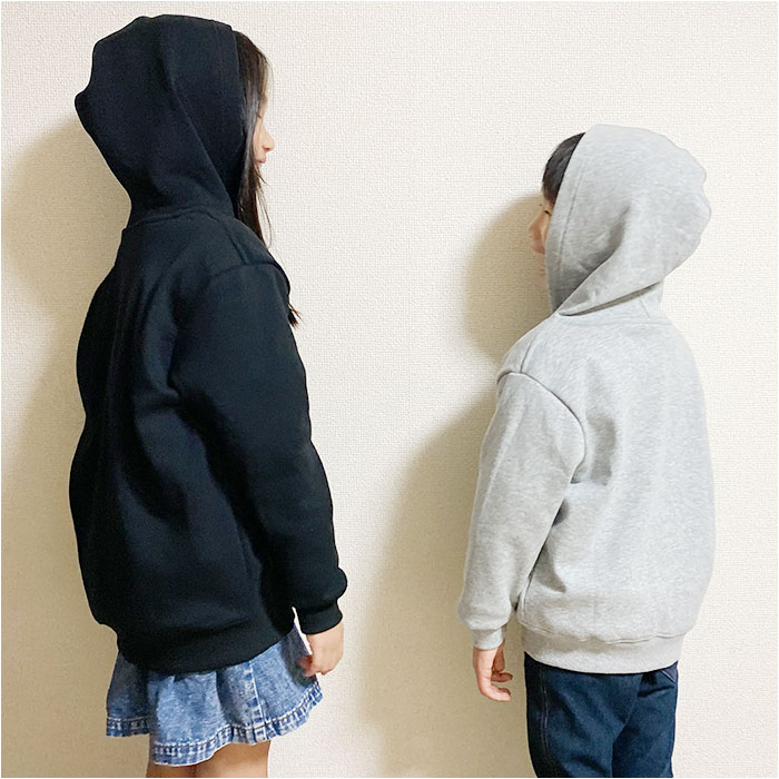 ジップパーカー キッズ 通販 パーカー 上着 羽織り アウター 裏起毛 前開き 無地 シンプル ジャンパー ブルゾン ジャケット スウェット 子ども ジップパーカー | ブランド登録なし | 02