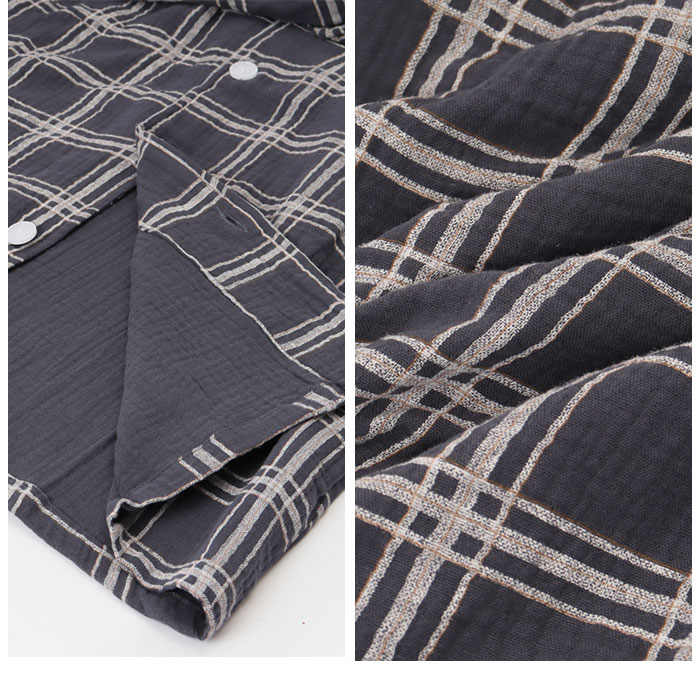 パジャマ 通販パジャマ 長袖 メンズ ルームウェア 上下 上下セット 部屋着 ナイトウェア 長ズボン ズボン シャツ 前開き 寝巻き 寝間着 コットン 綿  パジャマ | ブランド登録なし | 17