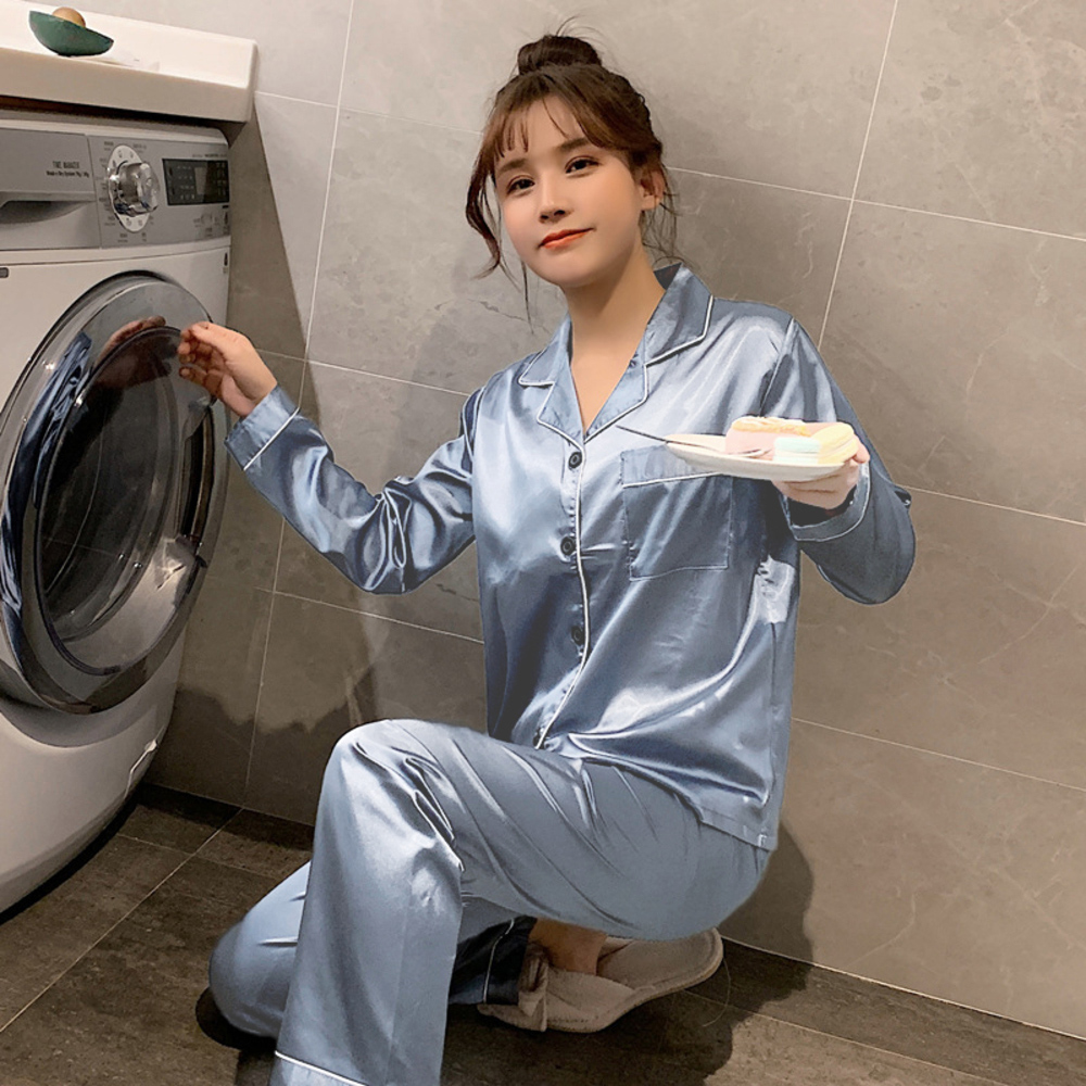 パジャマ 通販パジャマ レディース 長袖 ルームウェア 部屋着 寝巻き ねまき 寝巻 寝間着 ナイトウエア 室内着 前開き 上下 上下セット セットアップ パジャマ | ブランド登録なし | 10