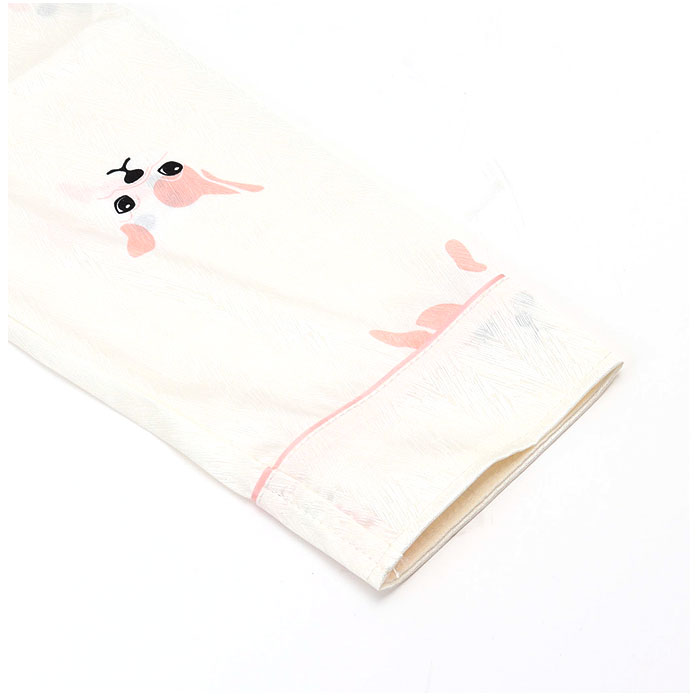 パジャマ 通販パジャマ 長袖 レディース ルームウェア 部屋着 寝巻き ナイトウエア 室内着 寝巻 寝間着 前開き 薄い かわいい 春 秋 動物 アニマル  パジャマ | ブランド登録なし | 12