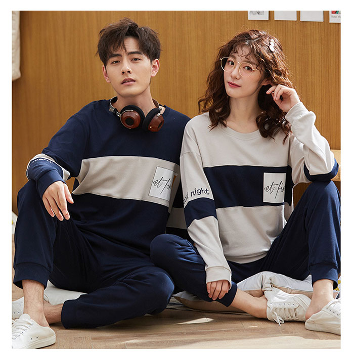 パジャマ 通販パジャマ 長袖 メンズ 男性 レディース 女性 上下セット セットアップ ルームウェア 上下 セット 春 秋 冬 かわいい 部屋着 寝巻き  パジャマ | ブランド登録なし | 04