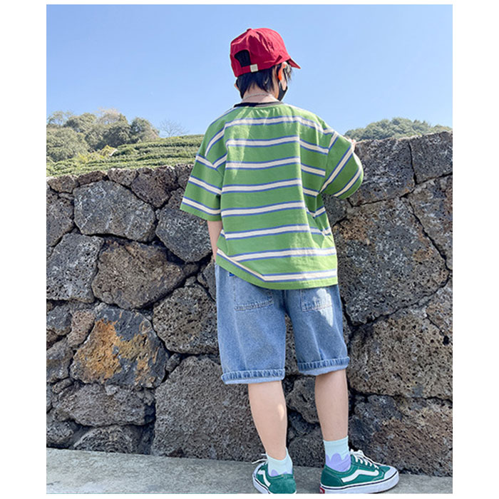 セットアップ 通販セットアップ キッズ 半袖 上下セット 2点セット パンツセット 子供服 子ども Tシャツ トップス ハーフパンツ 半ズボン パンツ  セットアップ | ブランド登録なし | 08