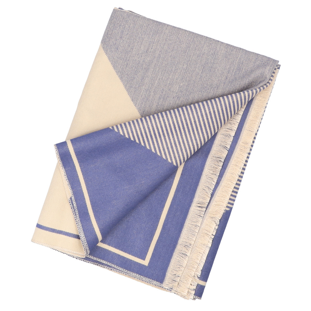 ストール 大判 おしゃれ 通販 マフラー ショール スカーフ 秋冬 首巻き 肩掛け 巻き物 羽織り レディース 大判ストール 学生 幾何学模様 パターン ストール |  | 02