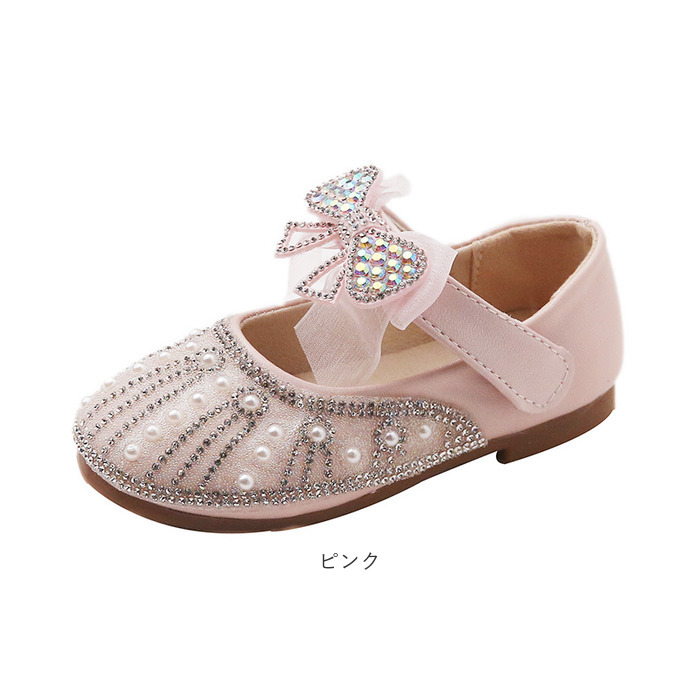フォーマルシューズ 女の子 通販 フォーマル靴 キッズ シューズ ドレスシューズ ストラップ パンプス くつ クツ リボン りぼん 子ども 子供 フォーマルシューズ | ブランド登録なし | 17