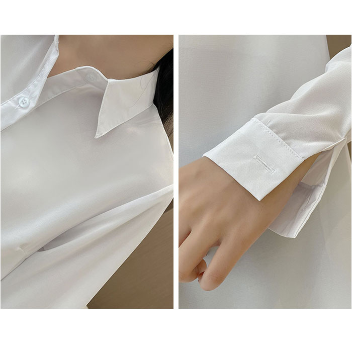 ロングシャツ レディース 長袖 通販 チュニックブラウス ブラウス ゆるシャツ トップス ロング ロング丈 シャツワンピース ワンピ きれいめ ロングシャツ |  | 16