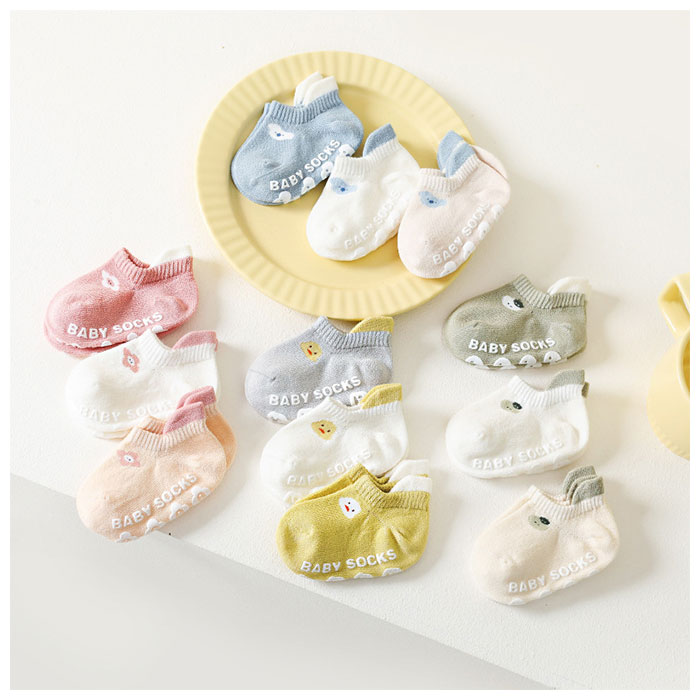 ベビー 通販ベビー 靴下 セット 滑り止め ソックス キッズ くつ下 ベビーソックス 赤ちゃん 子供 ベビー用品 子ども 男の子 女の子 3足セット ガールズ  ベビー | ブランド登録なし | 08