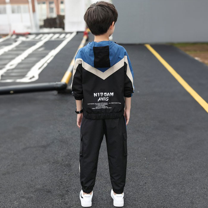 キッズ ジャージ 上下 セット 通販 子供服 男の子 ジャケット セットアップ 長袖 長ズボン パンツ ロングパンツ ナイロンジャケット スポーツ パーカー | BACKYARD FAMILY | 05