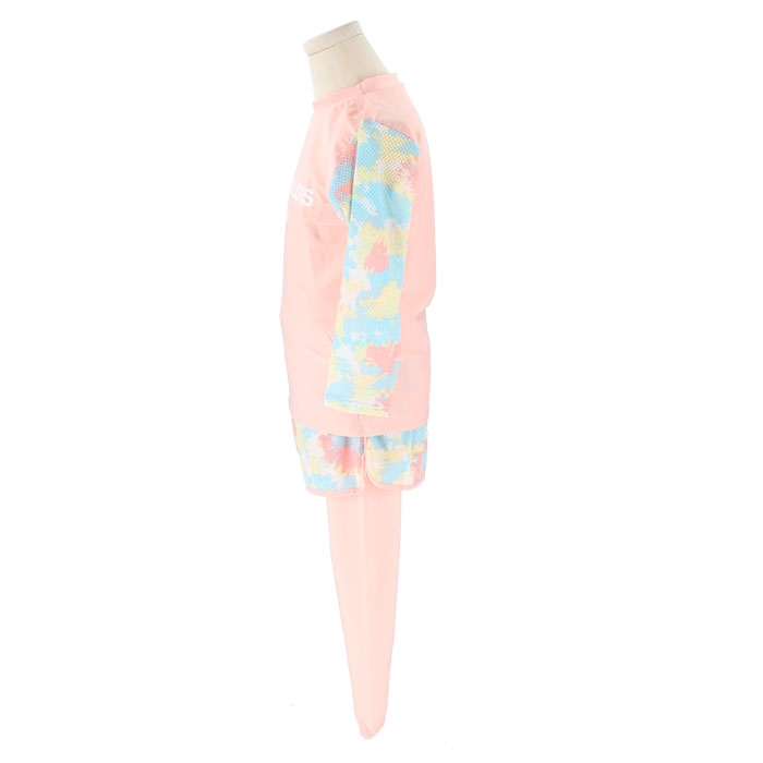 水着 女の子 セパレート 通販 キッズ ラッシュガード 3点セット 約 100 110 120 約 130 140 150 上下セット 長袖 長ズボン セットアップ 子ども水着 水着 | ブランド登録なし | 06