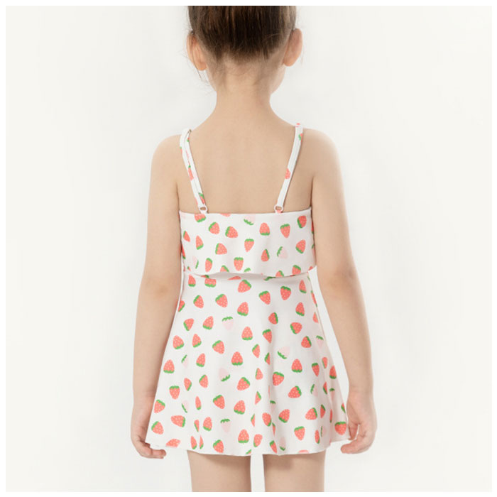 水着 通販水着 女の子 セパレート キッズ 3点セット キャミソール 約 80 90 100 110 約 120 130 140 ベビー 上下セット スイムキャップ セットアップ 水着 | ブランド登録なし | 05