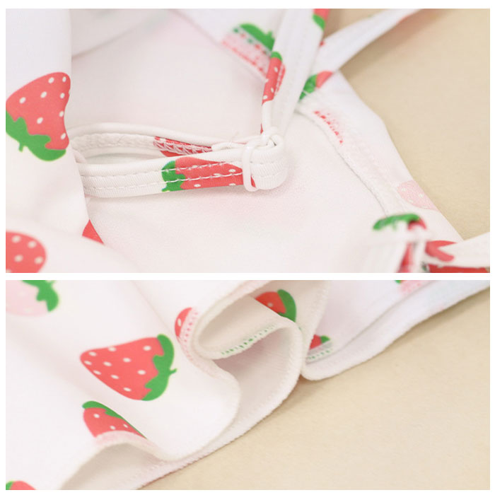 水着 通販水着 女の子 セパレート キッズ 3点セット キャミソール 約 80 90 100 110 約 120 130 140 ベビー 上下セット スイムキャップ セットアップ 水着 | ブランド登録なし | 09