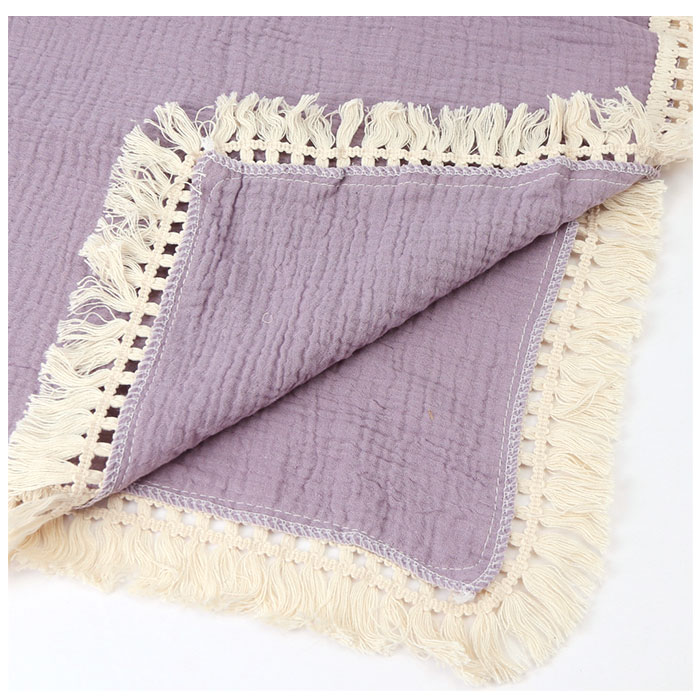 ブランケット ガーゼ 通販 ひざ掛け 膝掛 ガーゼケット おくるみ お昼寝ケット マルチカバー ベビー 赤ちゃん 無地 シンプル 綿 コットン お昼寝  ブランケット |  | 09