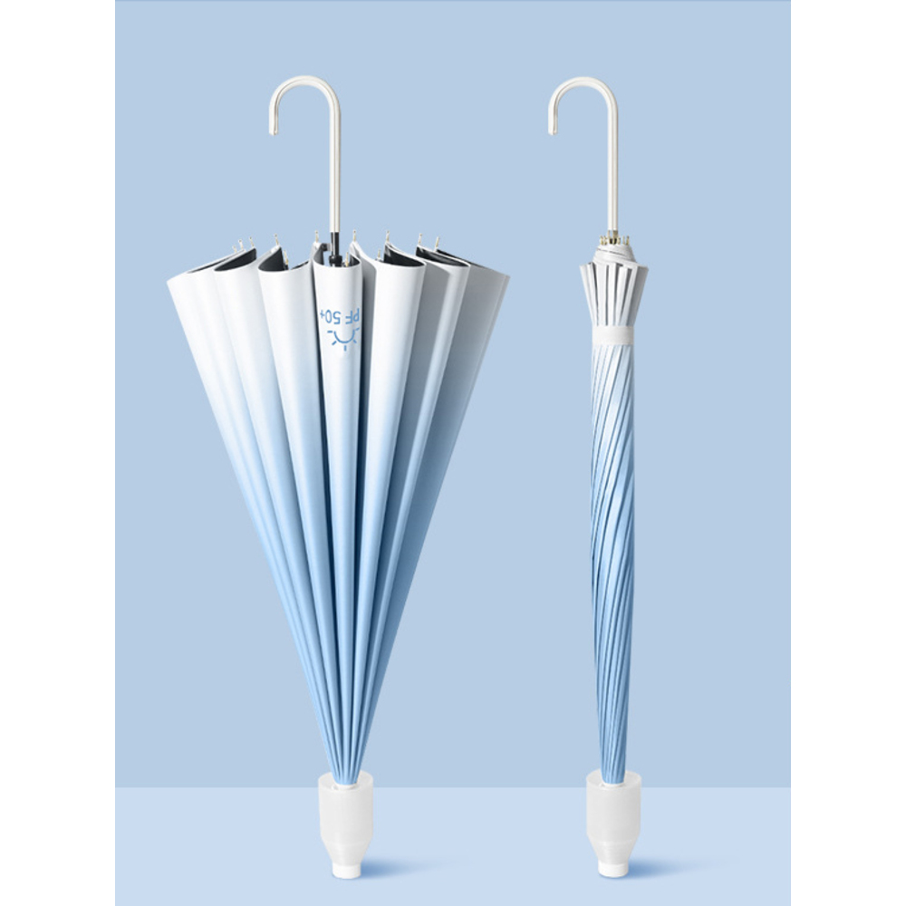 傘 レディース 晴雨兼用 通販 長傘 16本骨 ジャンプ傘 おしゃれ 日傘 雨傘 兼用 かさ カサ ひがさ 撥水 はっ水 グラデーション 可愛い かわいい 大きめ 傘 |  | 07