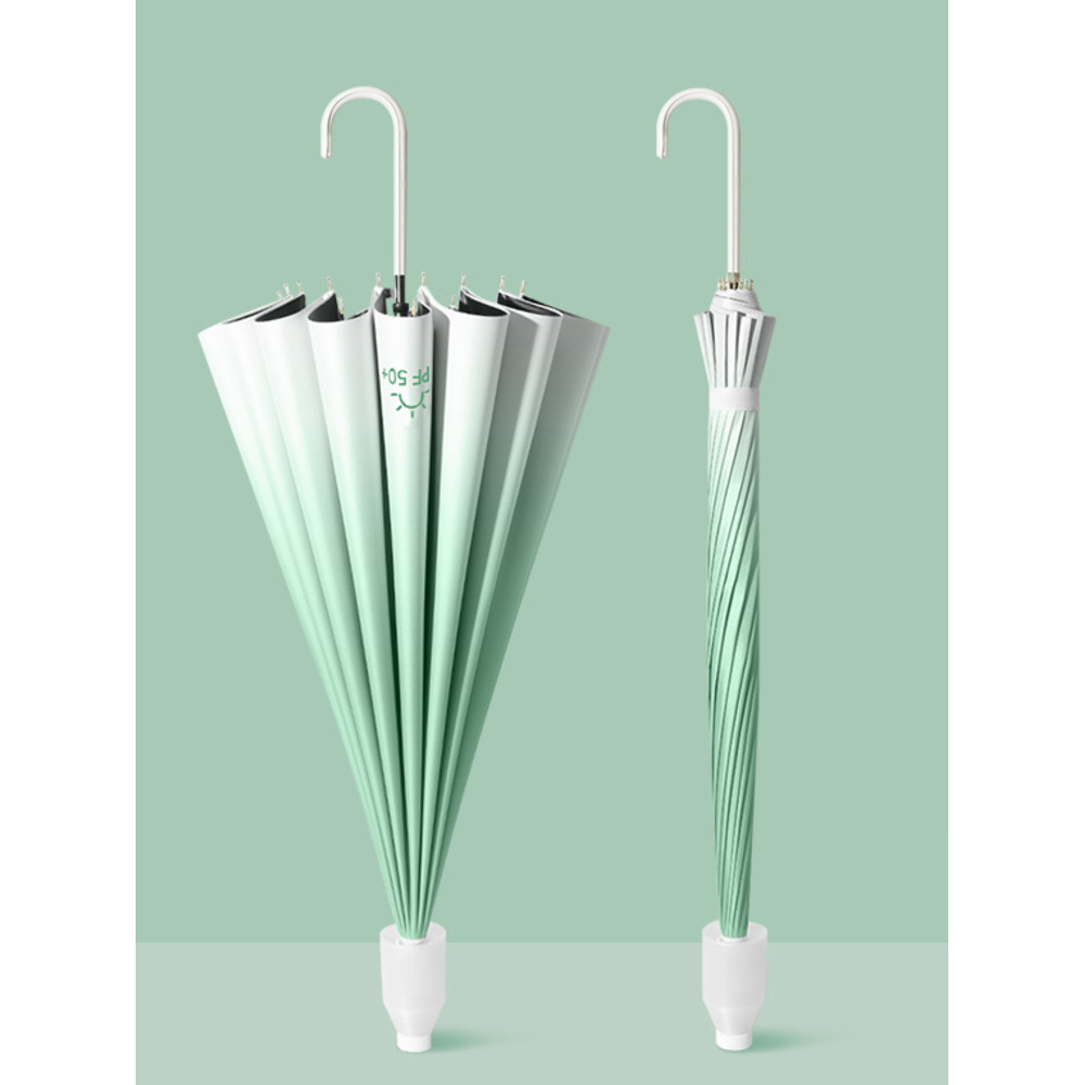 傘 レディース 晴雨兼用 通販 長傘 16本骨 ジャンプ傘 おしゃれ 日傘 雨傘 兼用 かさ カサ ひがさ 撥水 はっ水 グラデーション 可愛い かわいい 大きめ 傘 |  | 08