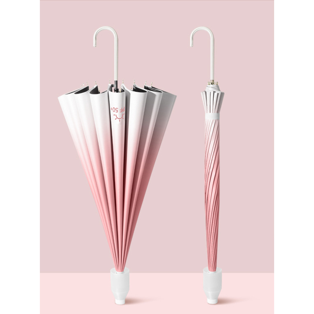 傘 レディース 晴雨兼用 通販 長傘 16本骨 ジャンプ傘 おしゃれ 日傘 雨傘 兼用 かさ カサ ひがさ 撥水 はっ水 グラデーション 可愛い かわいい 大きめ 傘 |  | 11
