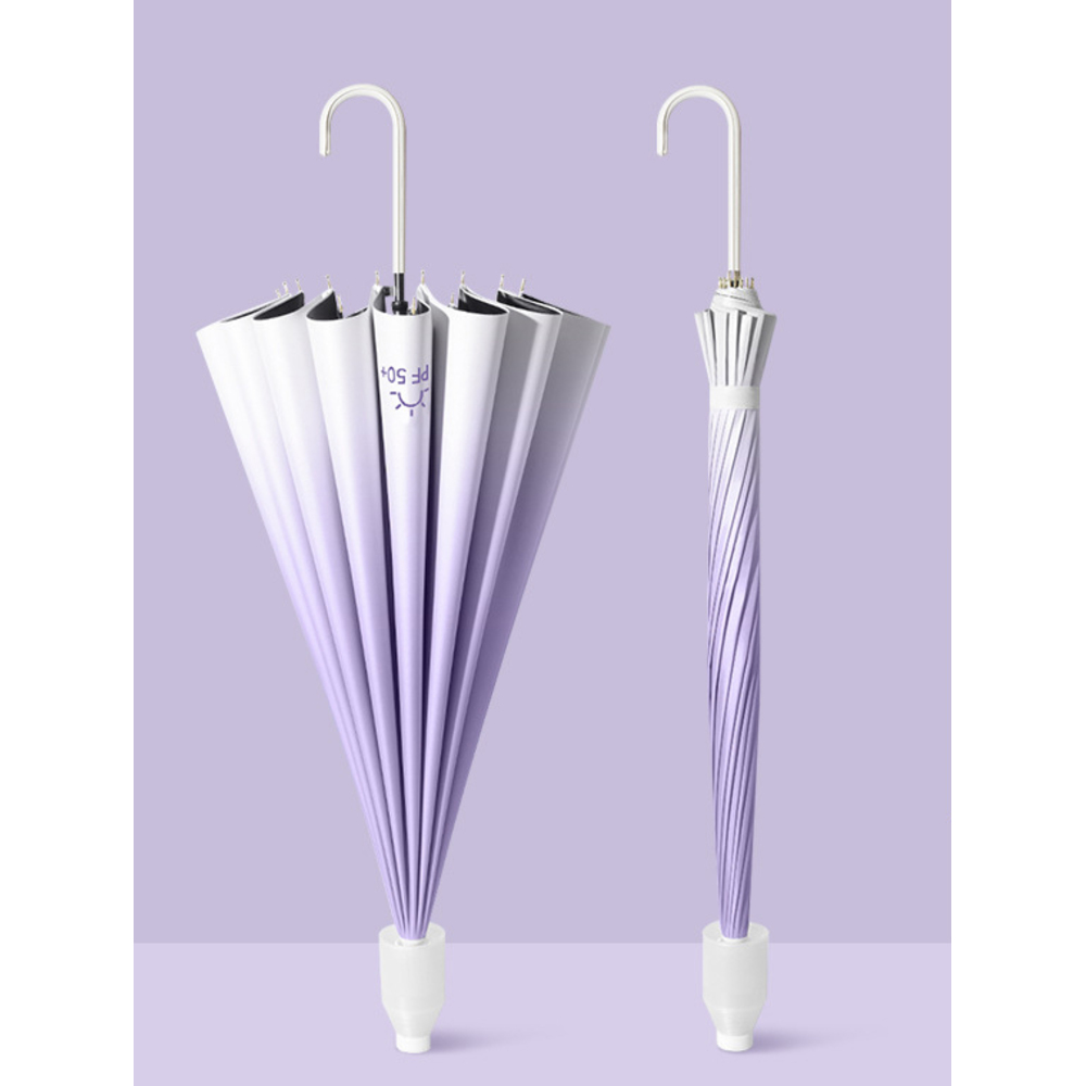 傘 レディース 晴雨兼用 通販 長傘 16本骨 ジャンプ傘 おしゃれ 日傘 雨傘 兼用 かさ カサ ひがさ 撥水 はっ水 グラデーション 可愛い かわいい 大きめ 傘 |  | 09