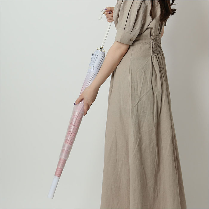 傘 レディース 晴雨兼用 通販 長傘 16本骨 ジャンプ傘 おしゃれ 日傘 雨傘 兼用 かさ カサ ひがさ 撥水 はっ水 グラデーション 可愛い かわいい 大きめ 傘 |  | 25