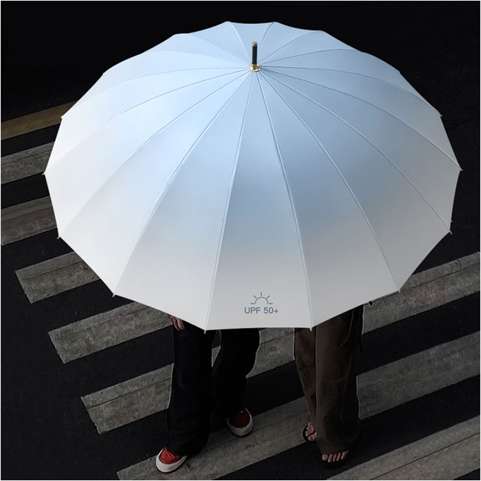 傘 レディース 晴雨兼用 通販 長傘 16本骨 ジャンプ傘 おしゃれ 日傘 雨傘 兼用 かさ カサ ひがさ 撥水 はっ水 グラデーション 可愛い かわいい 大きめ 傘 |  | 21