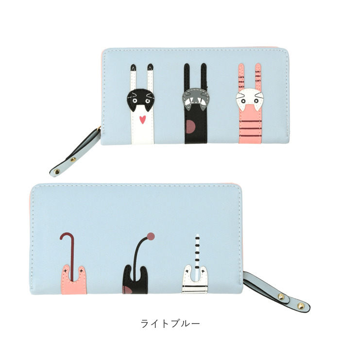 財布 通販財布 レディース 長財布 大容量 ロングウォレット ながざいふ 長サイフ なが財布 さいふ サイフ ラウンドファスナー 小銭入れ コインケース 財布 | ブランド登録なし | 19