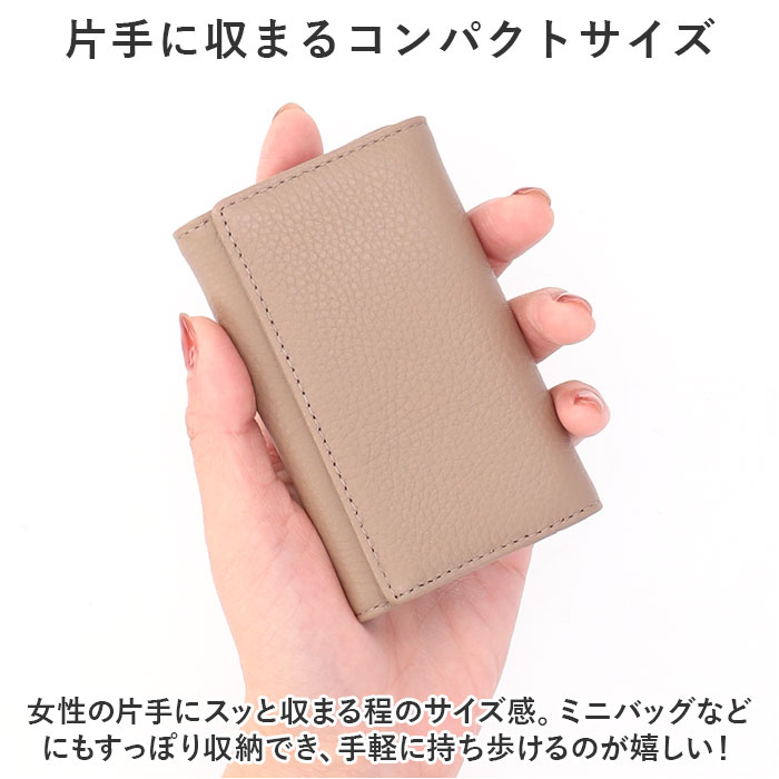 リズデイズ LIZDAYS リズデイズ キーケース lz-613 通販 鍵ケース レディース メンズ 革 キーフック 6連 三つ折り キーリング カード入れ 本革 カー用品 | LIZDAYS | 10