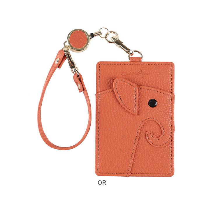 LIZDAYS（リズデイズ） リール付き パスケース ゾウ lz-66402 通販