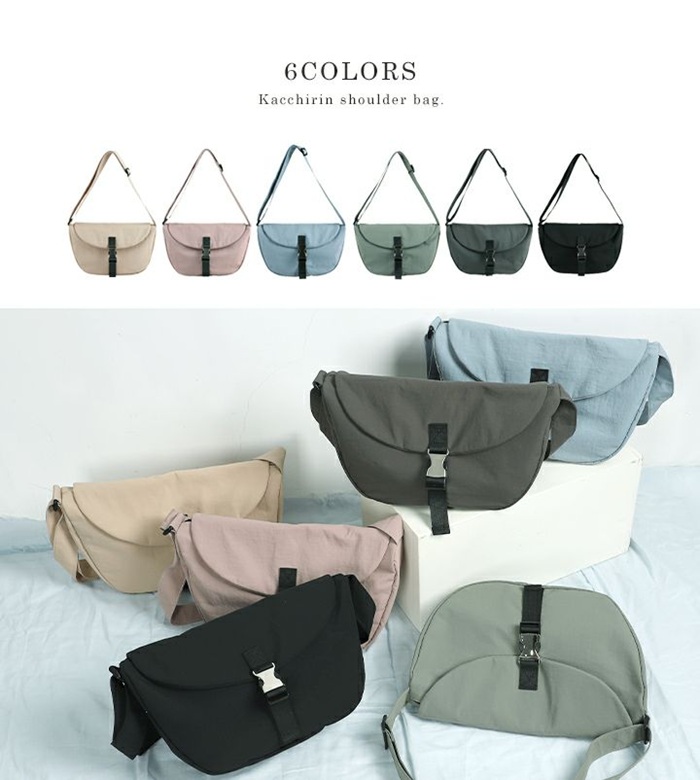 リズデイズ lizdays リズデイズ ショルダーバッグ lz-70519 通販 斜めがけバッグ フラップバッグ ハーフムーンバッグ 肩掛け レディース 撥水 軽量 大容量 | LIZDAYS | 08