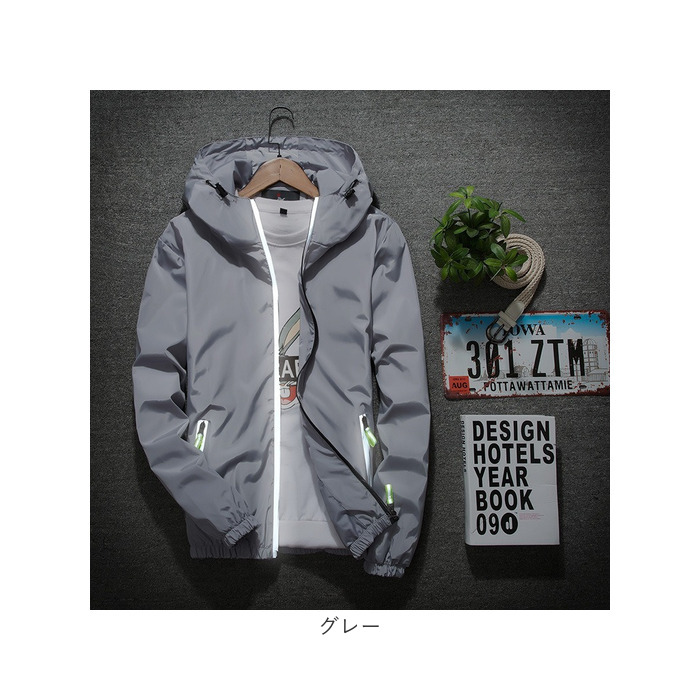 マウンテンパーカー メンズ 通販 ウィンドブレーカー 長袖 アウトドア アウター ジャケット ウインドブレーカー おしゃれ 反射テープ マウンテンパーカー |  | 13