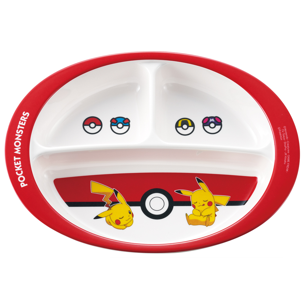 キッズ キャラクター ランチプレート 通販 赤ちゃん 食器 皿 お皿 仕切り皿 すくいやすい 割れにくい 深め 軽い SKATER スケーター M370 食洗機対応 | スケーター | 04