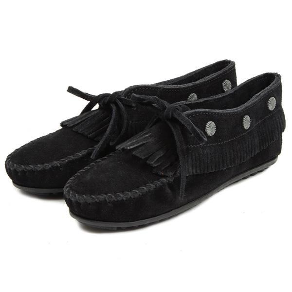 MINNE TONKAミネトンカ モカシン 黒 Minnetonka MINNETONKA(ミネトンカ)モカシン ミネトンカ