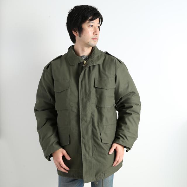 ロスコ ジャケット 通販 メンズ Rothco M-65 ミリタリージャケット Field Jacket フィールドジャケット モッズコート ライナー  アウトドア ミリタリー 米軍