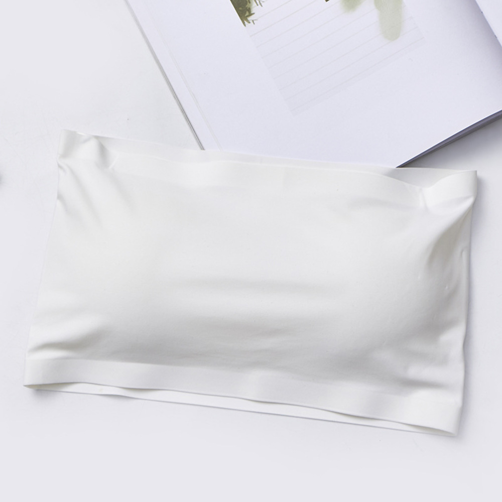 チューブトップ ブラ 通販 ブラジャー ノンワイヤー 肩紐なし カップ付き 紐なしブラ チューブブラ 冷感 涼しい ベアトップ ドレス用  チューブトップ | ブランド登録なし | 01