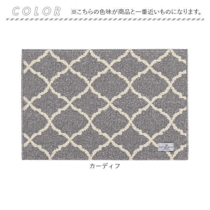 玄関マット 室内 おしゃれ 通販 マスタースペースラグ 約 50cm×75cm センコー ラグマット マット ラグ モダン 洗える 薄手 屋内用 かわいい 玄関マット | BACKYARD FAMILY | 14