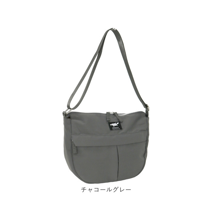 センバドー ショルダーバッグ 半月型 通販 ショルダーバック 肩掛け 斜めかけ ななめかけ カジュアルバッグ 軽量 軽い 収納 半月 ファスナー付き 無地 | BACKYARD FAMILY | 16