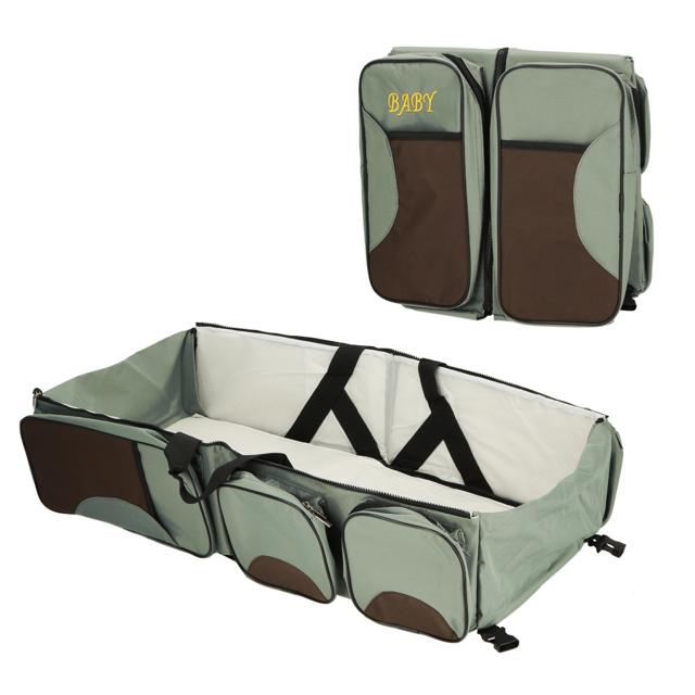 ポータブル ベビーベッド 通販 持ち運び 折りたたみ 折り畳み ショルダーバッグ マザーズバッグ ショルダー 2way コンパクト マザーバッグ ポータブル | ブランド登録なし | 04