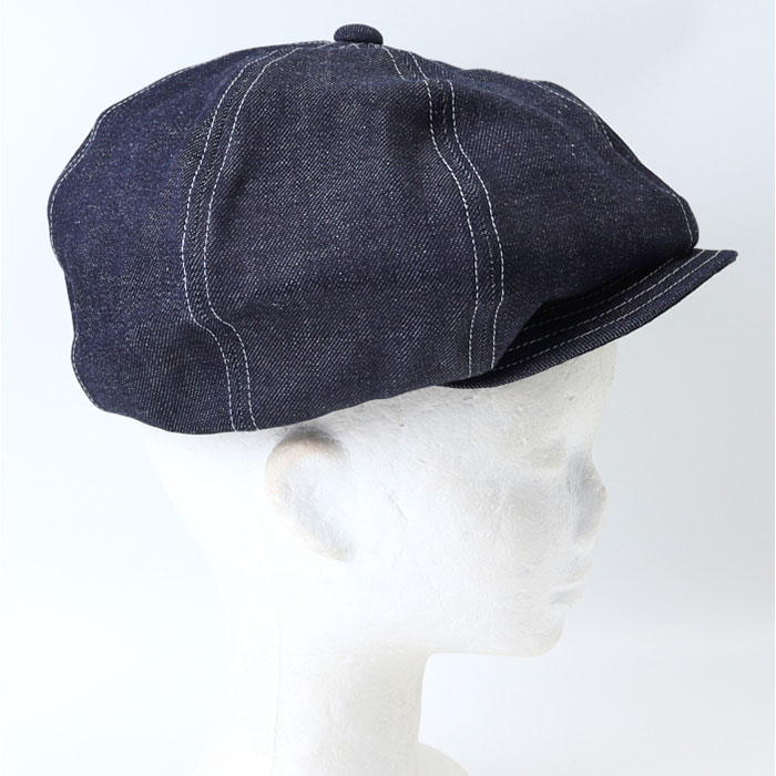 キャスケット メンズ 通販 日本製 キャスケットベレー ベレー帽 帽子 立体ベレー ハンチング 岡山デニム 岡山産 ミスターカバー mr.cover 8パネル  キャスケット |  | 09